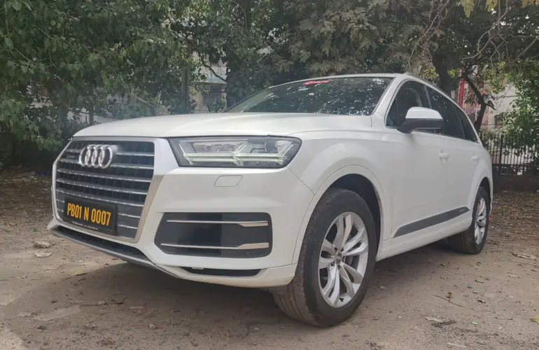 Audi Q7 Self Drive Car