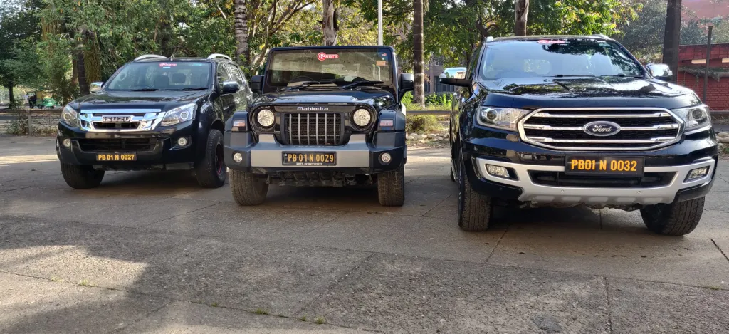 4×4 Self Drive SUV Cars