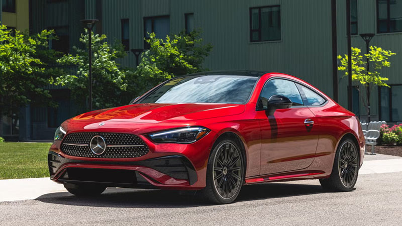 Luxury Mercedes CLE 300 4MATIC Cabriolet Rental in Chandigarh