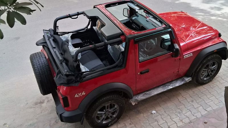 Mahindra Thar 4WD MT Convertible Top Diesel Self Drive Car