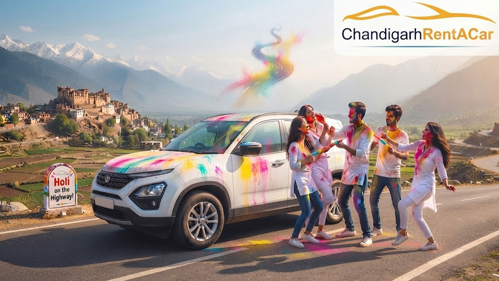 Celebrate Holi with Unforgettable Road Trips – Rental Cars from Chandigarh Rent A Car